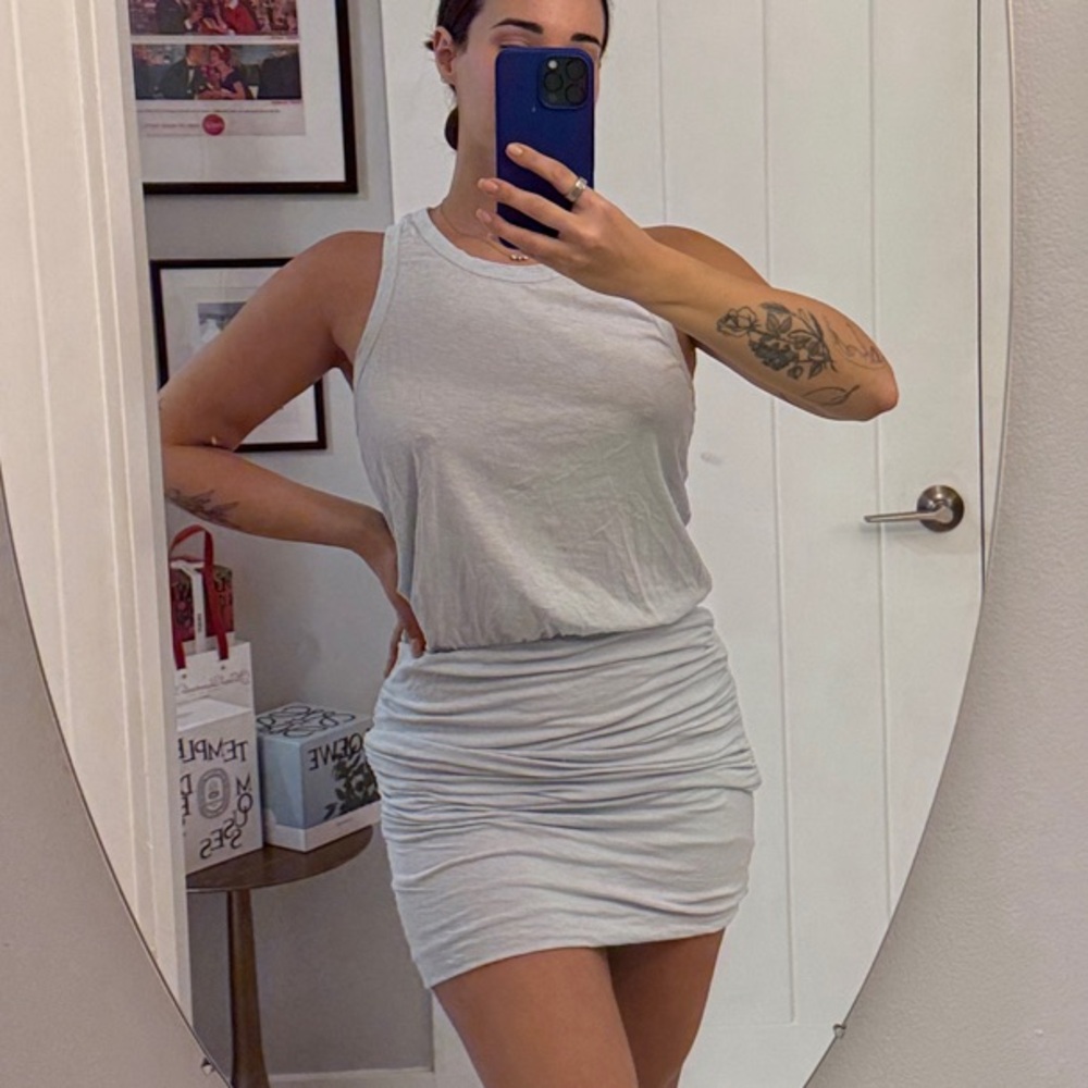 Sundry Sky Blue Mini Dress